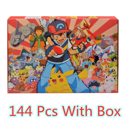 Pokemon Figure Toy Collection - Pikachu Anime Action Figures Model Decorations for Kids Christmas Gift