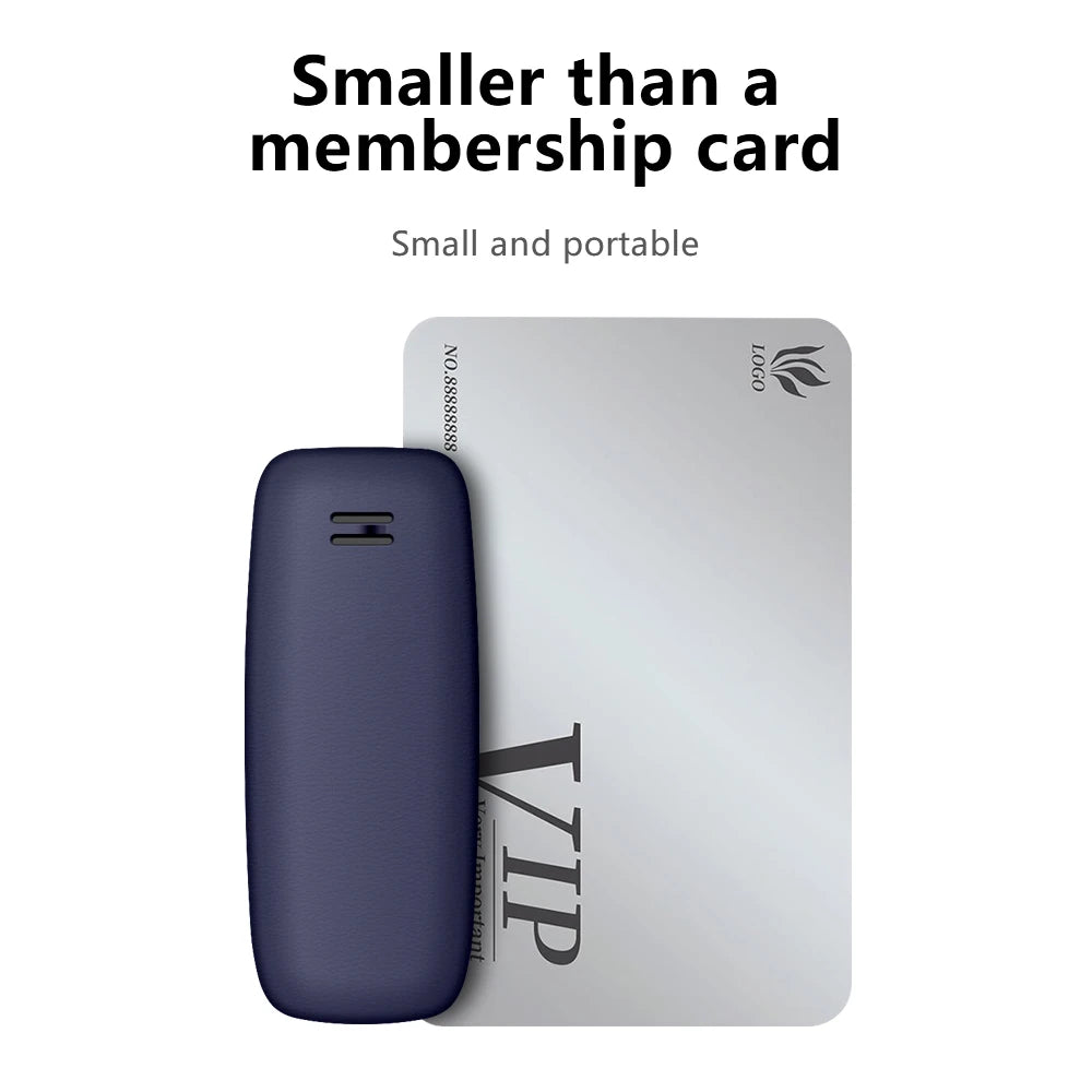 SERVO BM310 Mini Mobile Phone – Dual SIM, Call Recording, Magic Voice, Blacklist, MP3 Player, 2G Tiny Button Cellphone