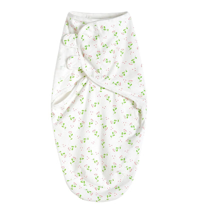 100% Cotton Newborn Swaddle Sleep Sack – Thick Infant Baby Wrap Cocoon Diaper Bag (INSULAR Summer)