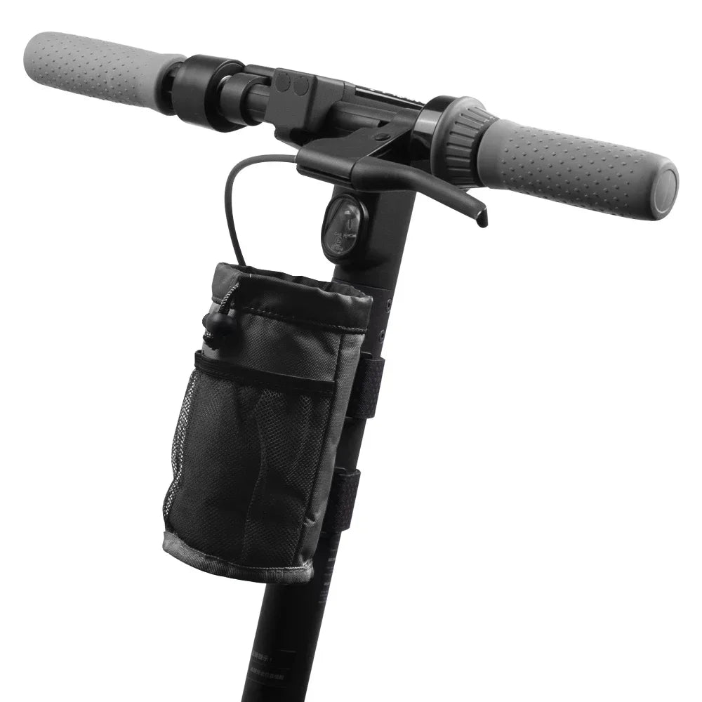 Electric Scooter Water Bottle Holder Bag - Handlebar Cup Holder for Xiaomi M365 Pro 2, Mi3, Mi4 & Ninebot Models