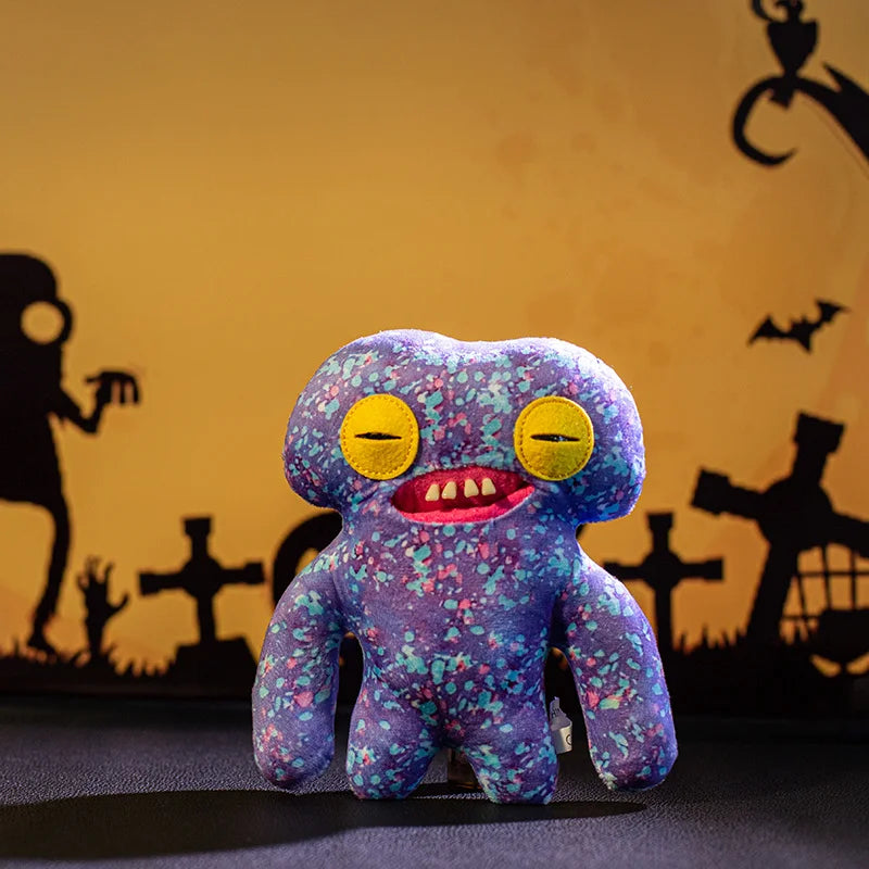 20CM Funny Ugly Monster Plush Doll - Cute Big-Toothed Stuffed Toy for Halloween, Collectors, and Gifts