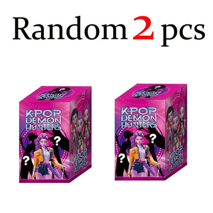 2025 KPop Devil Hunter Blind Box Vinyl Toy — Rumi Mira Zoi Anime Character Collectible Doll & Birthday Gift