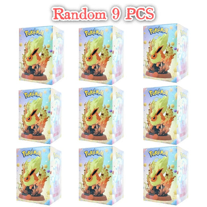 Pokémon Pikachu and Eevee Blind Box Figures - 8-Style Anime Collectible Action Dolls and Desktop Decorations for Birthday Gifts