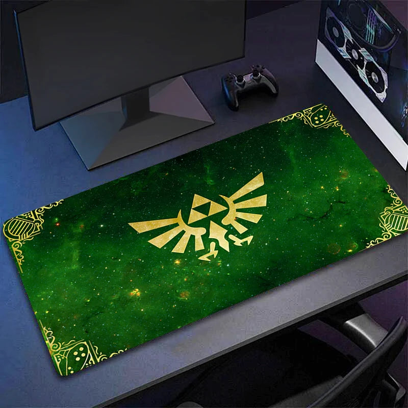 Legend of Zelda Gaming Mouse Pad - Natural Rubber Computer Mat for PC, Office and Gaming Setups