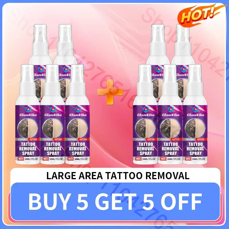 Tattoo Removal Spray — Fast-Acting Formula Removes Tattoos in 7 Days