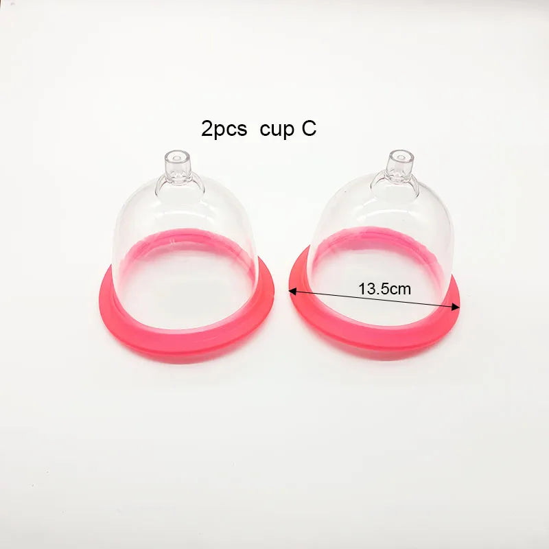 Electric Vacuum Suction Body Massage Device for Chest & Butt Lift, Breast Enhancement & Firming Cupping Therapy Pump System