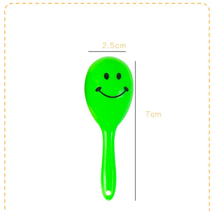 20pcs Mini Colorful Maracas – Sand Hammer Rattles for Kids, Party Favors & Baby Shower Gifts