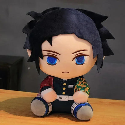 20cm Demon Slayer Plush Dolls — Cute Kimetsu No Yaiba Tanjirou, Nezuko, Zenitsu & Kyoujurou Anime Toys for Kids Gifts