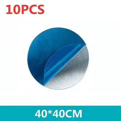 5/10-Piece Magnetic Metal Plate Stickers - Replacement Magnet Patches for Car Phone Holders, Tablets, and Mobile Phone Mounts