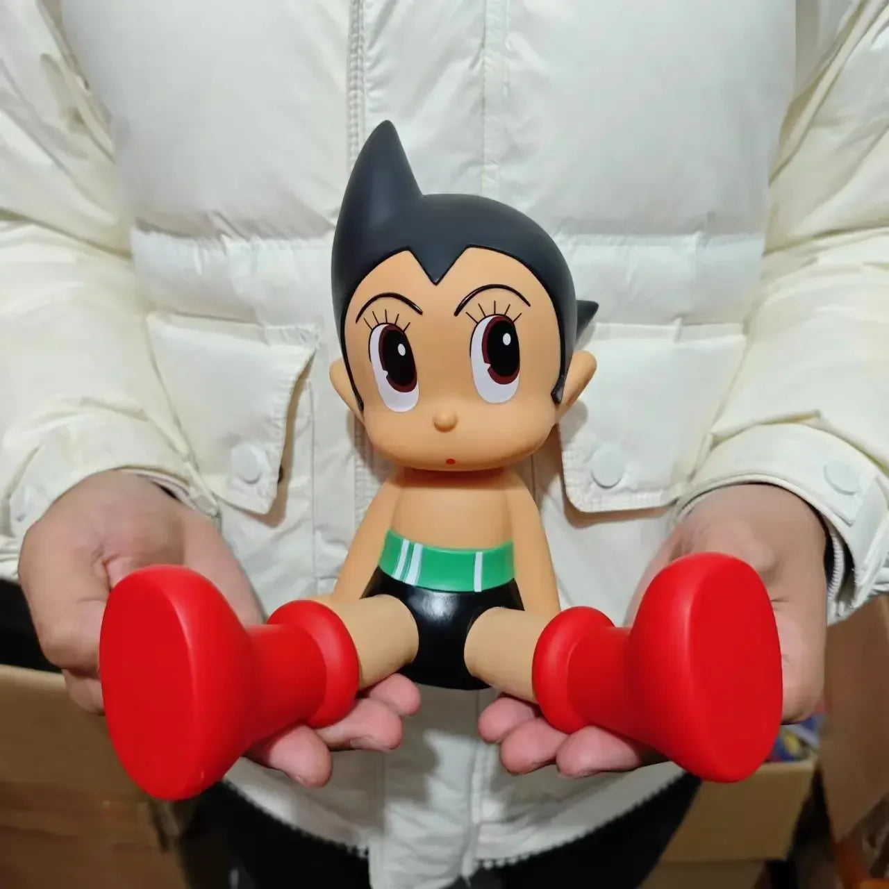 40CM AstroBoy Mighty Atom PVC Action Figure – Movable Anime Statue Collectible Toy, Holiday Gift