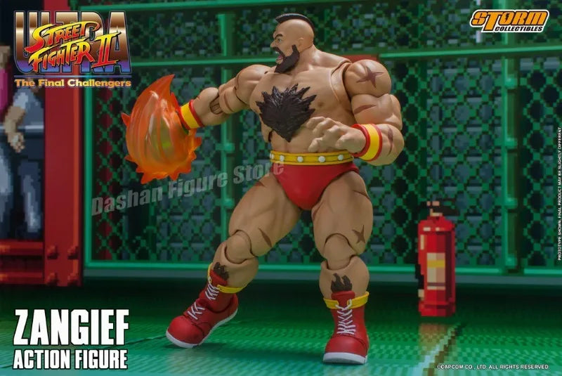 Storm Toys Street Fighter Zangief Action Figure – Movable Collectible Model from The Final Challengers