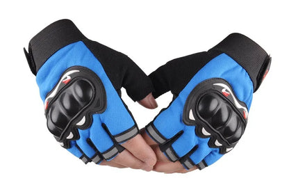 Men's Motorcycle Racing Gloves – Breathable Closed Finger Gloves for Outdoor Sports & Crossbike Riding