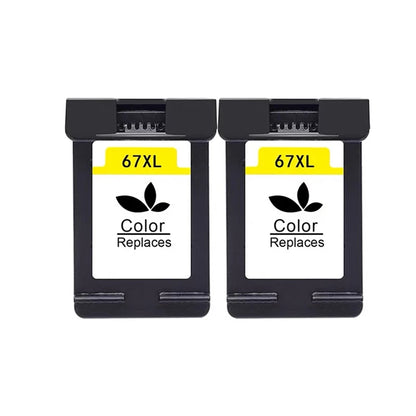 HP 67XL Compatible Ink Cartridge – High Yield Replacement Ink for HP Envy 4140, 4152, 4155, 4158, 1225, 2732, 2752, 2774, 6052 & 6055 Printers