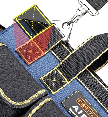 AIRAJ Multifunctional Tool Bags – 1680D Oxford Cloth, Waterproof and Wear-Resistant High Capacity Storage Bags for Electricians