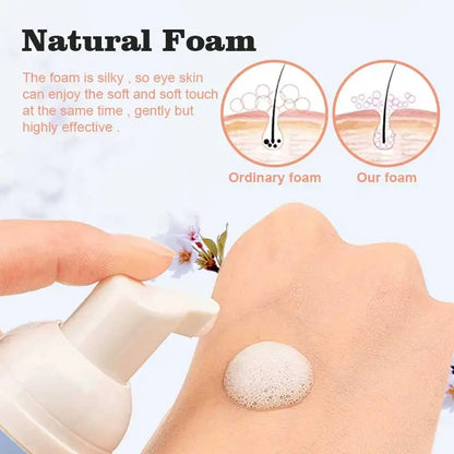 Lash Super Concentrate Mousse – Gentle Eyelash Shampoo Foam for Extensions & Makeup Tools
