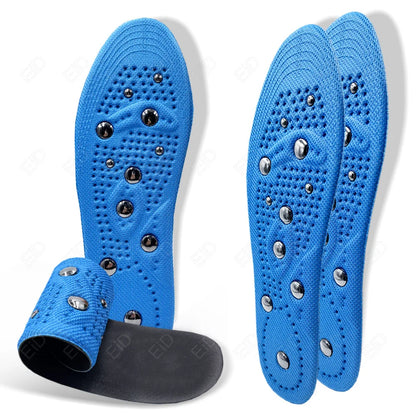 EiD Magnetic Therapy Foot Insoles – Soft Acupressure Sports Cushion for Men & Women