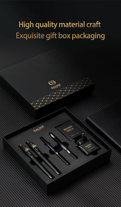 BAOKE T18 Luxury Fountain Pen & Roller Pen Set – Exquisite Gift Set