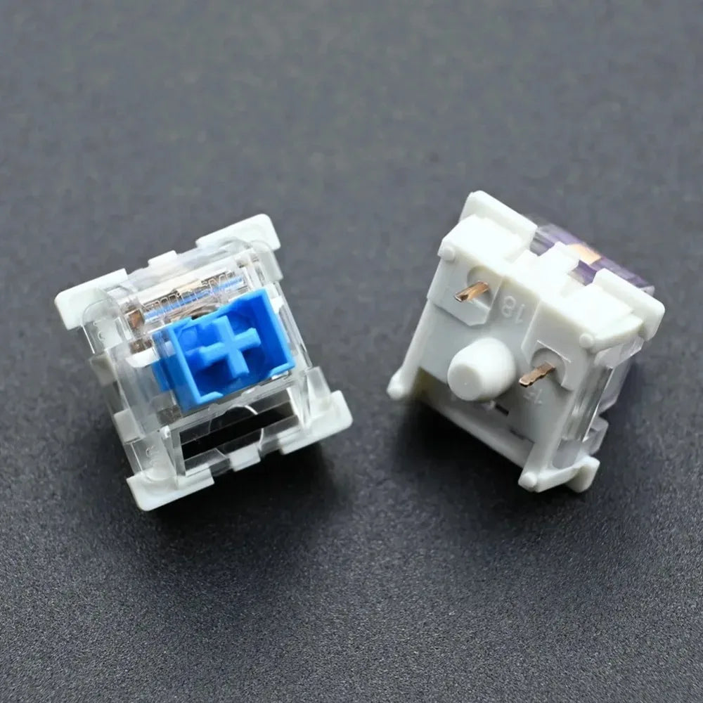 Keyboard Switch Replacement - 3 Pin Tactile Clicker Key Switches for Mechanical Keyboards