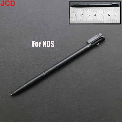 Black Plastic & Metal Telescopic Stylus Pen – Touch Screen Stylus for 2DS, 3DS, New 2DS LL/XL, New 3DS XL/LL, NDSL, NDSi, NDS & Wii