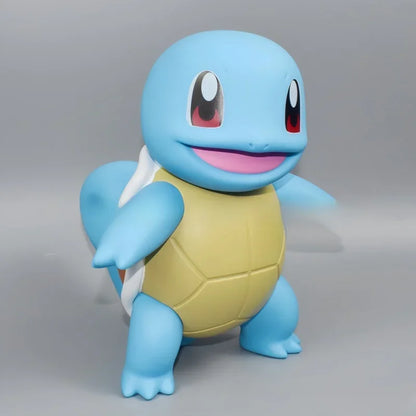 Pokemon Large Figure Set — Pikachu, Charmander, Eevee, Squirtle & Pokeball Doll Figurines, Kids Collectible Toys & Gifts
