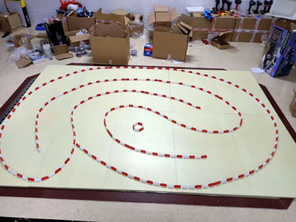 RC Drift Car Mini Track Accessories – Racing Obstacles, Road Barriers & Highway Scene Tool Set