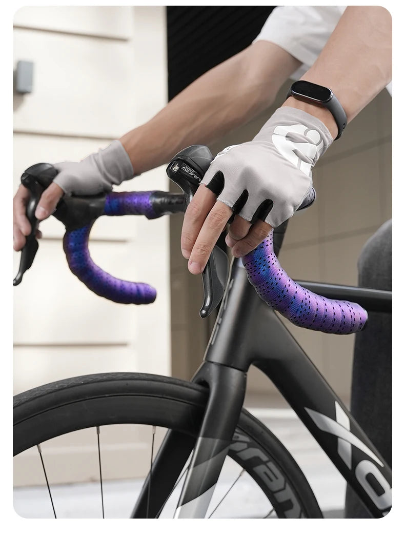 ESLNF Colorful Thickened Anti-Slip Handlebar Tape – Anti-Vibration Comfort Road Bike Bar Wrap