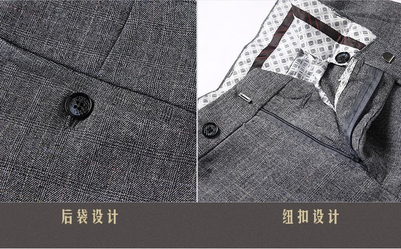 Traje de Hombre Elegante – 3-Piece Slim Fit Suit (Blazer + Vest + Pants) | Men’s Business & Wedding Suit 6XL