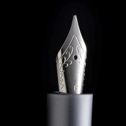 Natamifountain Pen with Fine Metal Nib - Smooth Writing Ink Pen for Office, School & Signatures