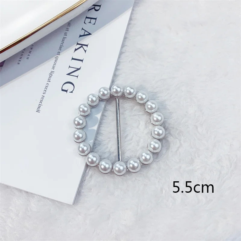 Creative Knot Buckles – Geometric T-Shirt & Scarf Waist Tightening Buttons, Clothing Accessories