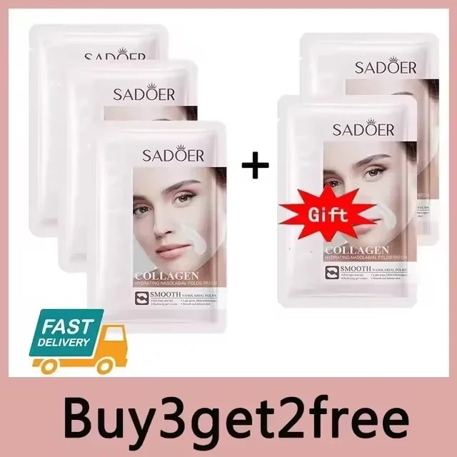 Hydrocrystalline Firming Facial Patch - Anti-Aging Nourishing Mask for Fine Lines & Sagging Skin, Korean Facial Care Product