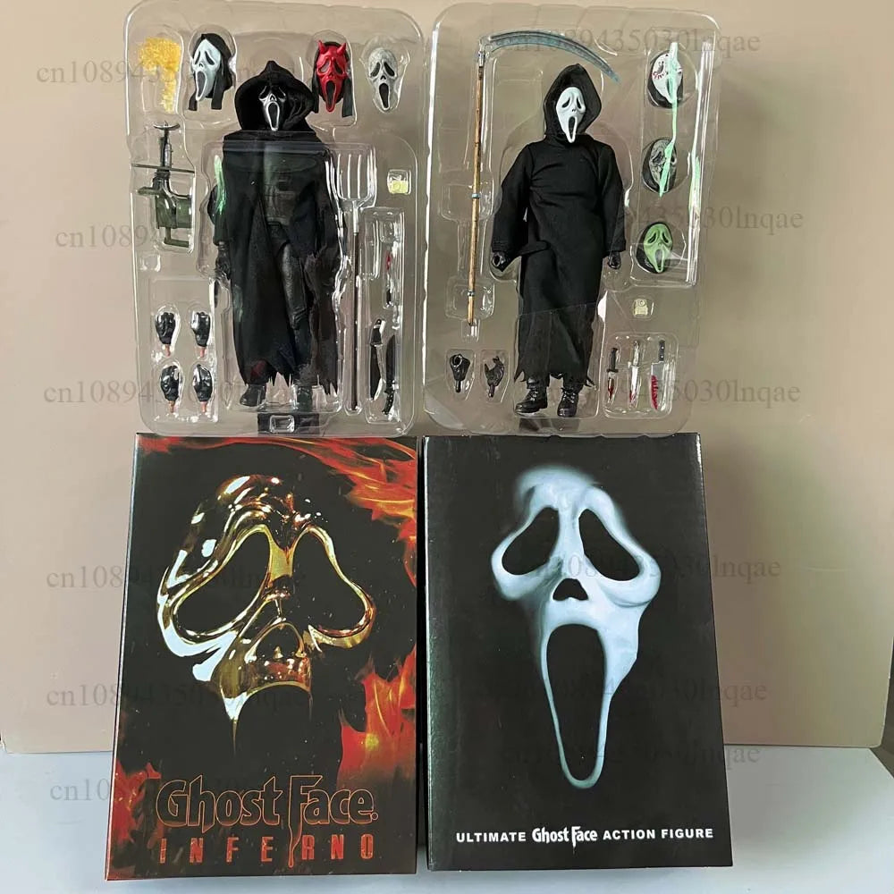 NECA Inferno Fire Action Figure – The Nun Billy Prey Movable Horror Collectible Toy