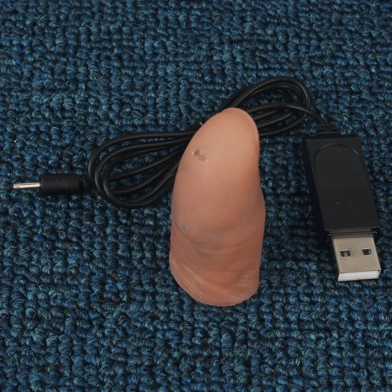 High Voltage Arc Igniter Magic Prop - Thumb Tip Fire Illusion Gimmick for Stage, Street & Mentalism