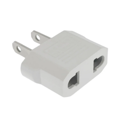 Mini Power Plug Adapter - Converts CN, UK, EU to US, AU - Suitable for America, Russia, Australia, Korea Travel - 4.0mm/4.8mm, 6A 125V