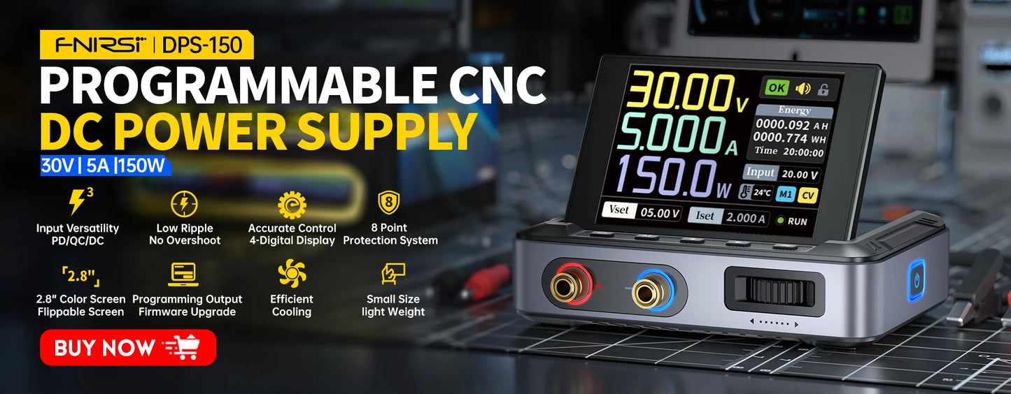 FNIRSI DSO510 DSO152 DSO153 Mini Handheld Digital Oscilloscope | 2-in-1, 48MS/s, 10MHz Bandwidth for Electronic Repair