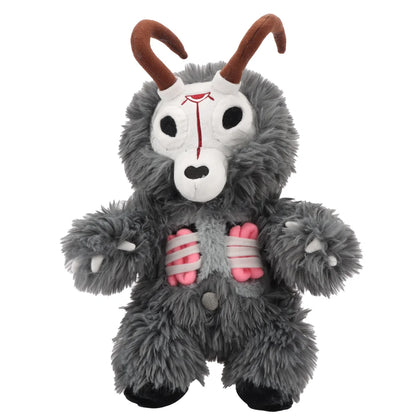 BIGEARDOG Kawaii Wendigo Zombie Deer Plush Toy — Stuffed Cartoon Wendigo, Birthday & Halloween Gift, Creative Room Decor