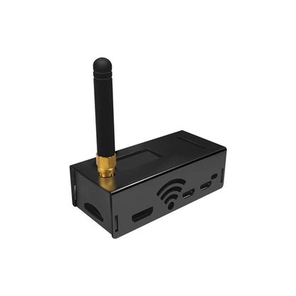 Assembled MMDVM Hotspot — P25 DMR YSF NXDN Support with Raspberry Pi Zero W, OLED, Antenna, 16GB Card & Case