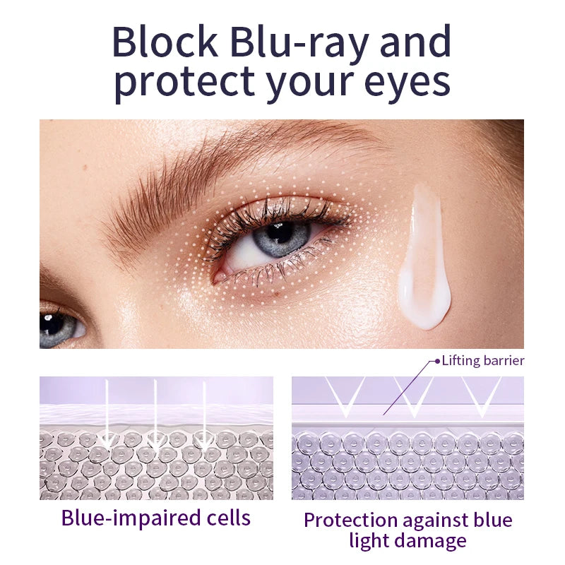 O'CHEAL Anti-Wrinkle Eye Cream Roller – Dark Circle & Puffiness Reducer with Hyaluronic Acid for Anti-Aging Skin Care