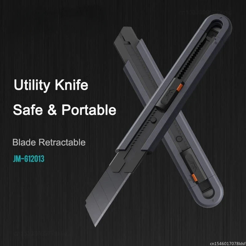 Xiaomi Jimihome 0.79" Stretch Utility Knife – Pocket Paper Cutter with Carbon Steel Blade and Safety Lock for Handicraft Tools