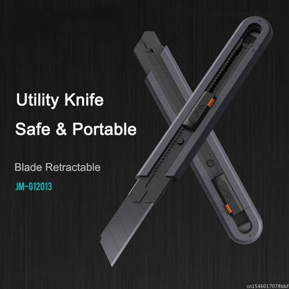 Xiaomi Jimihome 0.79" Stretch Utility Knife – Pocket Paper Cutter with Carbon Steel Blade and Safety Lock for Handicraft Tools