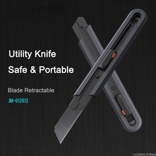 Xiaomi Jimihome 0.79" Stretch Utility Knife – Pocket Paper Cutter with Carbon Steel Blade and Safety Lock for Handicraft Tools
