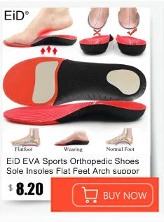 EiD Magnetic Therapy Foot Insoles – Soft Acupressure Sports Cushion for Men & Women