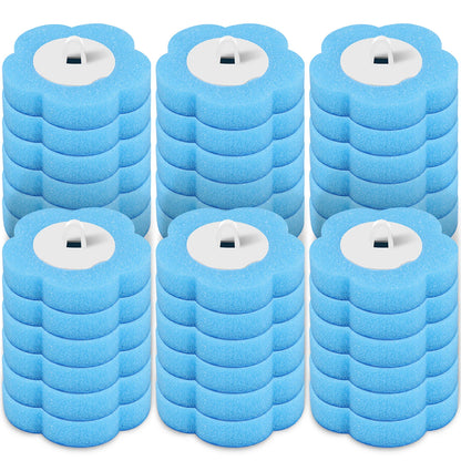 18/36Pcs Disposable Toilet Brush Kit - Wall-Mounted Bathroom Cleaning Tool with Long Handle & Refill WC Accessories