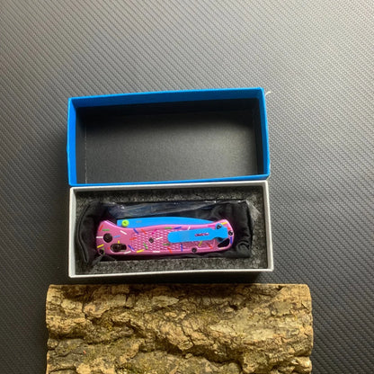 BM535 S30V Folding Knife - Color-Coated Aluminum Handle EDC Pocket Knife