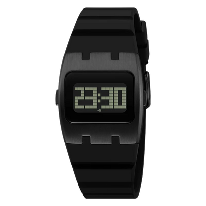 SKMEI 2415 Men’s Digital Watch — Waterproof Luminous Electronic Chronograph with Calendar & Alarm