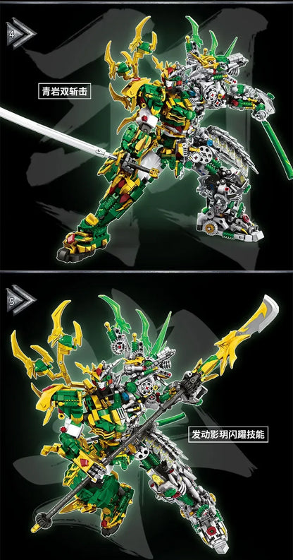 Mech WUKONG Monkey King Building Block Toy Set – ZHAOYUN Robot Hero DIY Bricks for Kids & Boys Gifts