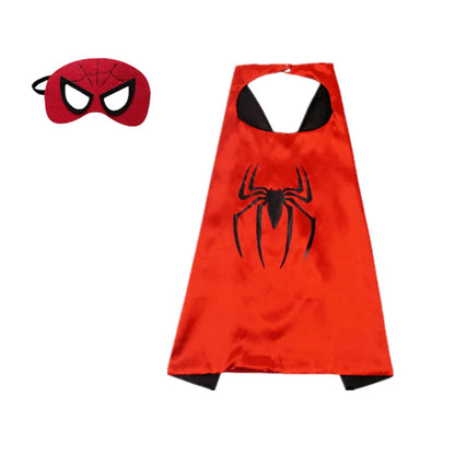 Kids Superhero Capes Costume Set for Boys (Ages 3–10) – Cartoon Dress-Up Capes for Parties, Playtime & Easter Gifts