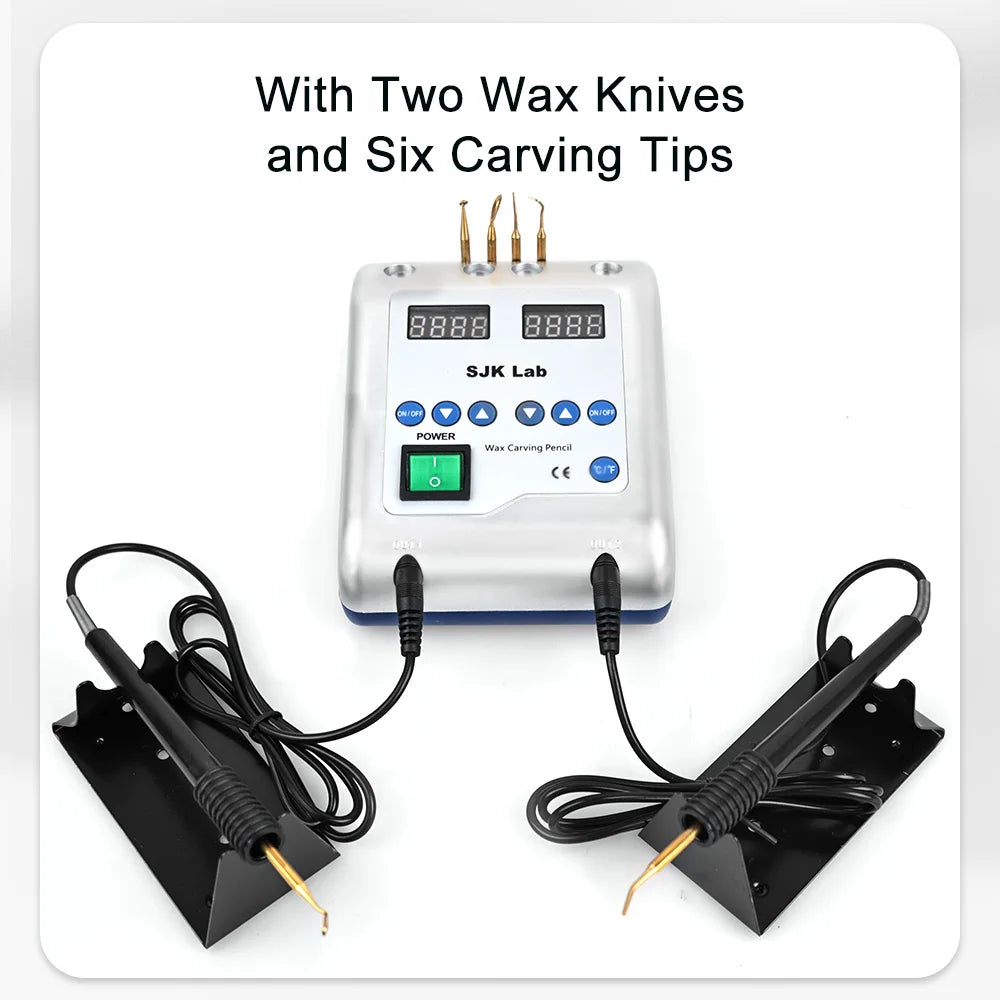Dental Lab Electric Wax Carving Pen – Waxer Knife for Molding & Carving Wax Patterns, Dentistry Tool
