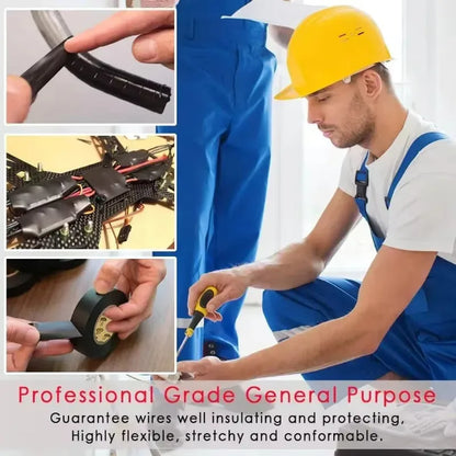Flame Retardant Electrical Tape - Strong Adhesive Waterproof Insulation Wire Harness Tape