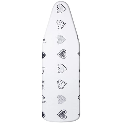 140x50cm Heavy Duty Ironing Board Cover | Heat Reflective Elastic Edge Iron Cover for Home