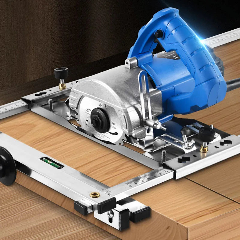 Electric Circular Saw Edge Guide - 4/5/7 Inch Cutting Board Bracket for Router Milling & Groove Tool